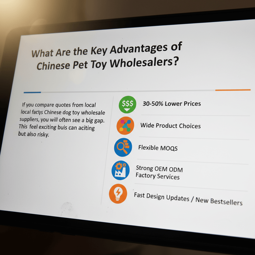 advantages of Chinese dog toy wholesale suppliers